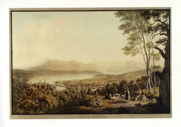 Veduta della città di Lucerna